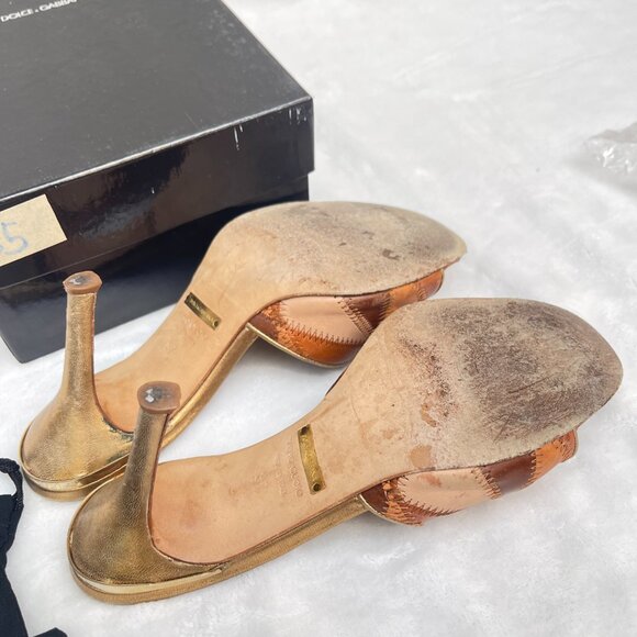 Dolce & Gabbana Colorblock Slides 7 - Picture 13 of 13